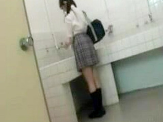 Japanese Pornstar Nippon Watanabe Fucks Teacher in Tokyo XXX Bathroom